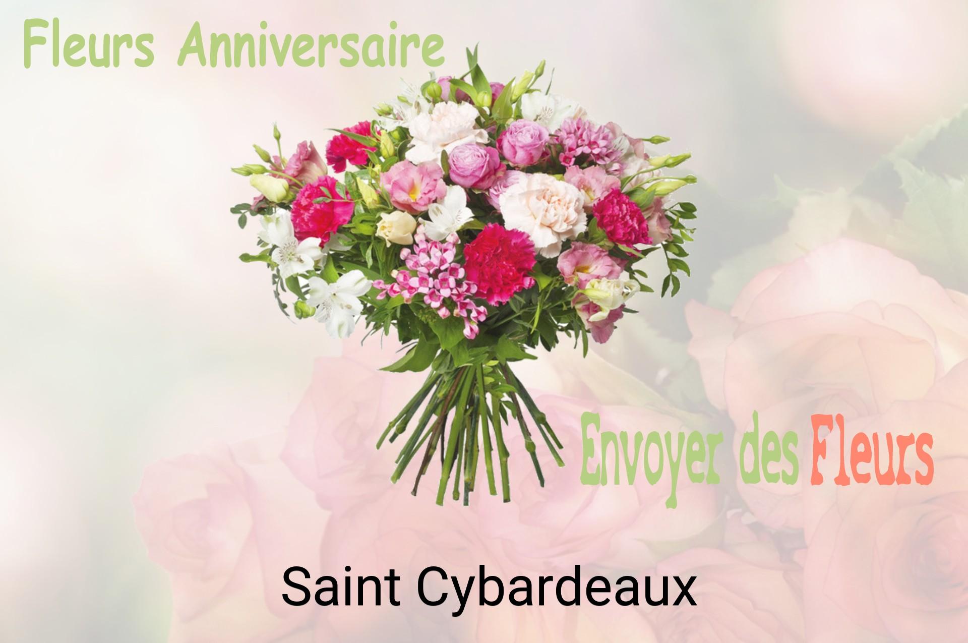 Bouquet de fleurs d’anniversaire livré à Saint-Cybardeaux
